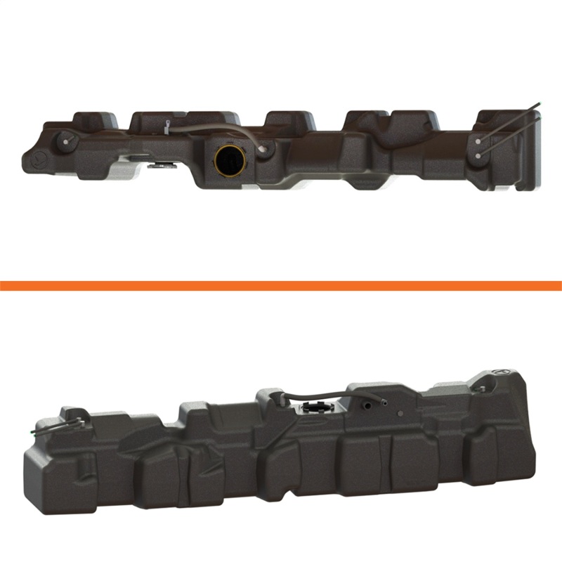 Ford Cab & Chassis Fuel Tank - Titan Fuel Tanks - XXL Mid-Ship - Black - `17-`24